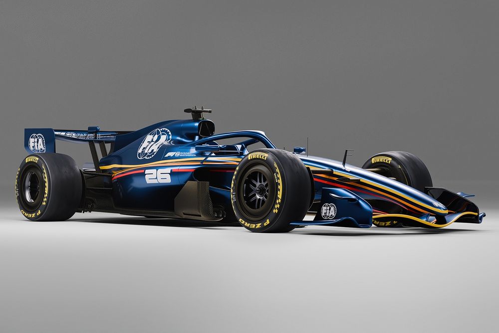 Render mașină F1 2026