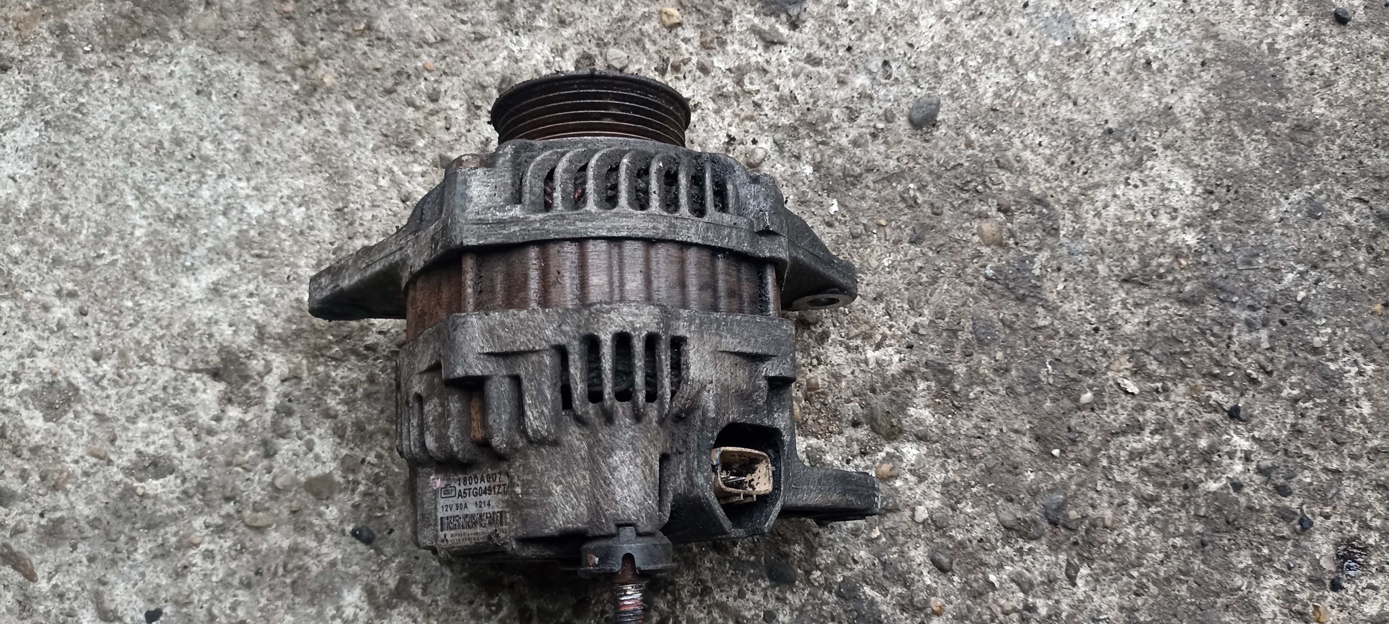 Alternator Mitsubishi L200, 2.5 4D56, alternator A5TG0491ZT