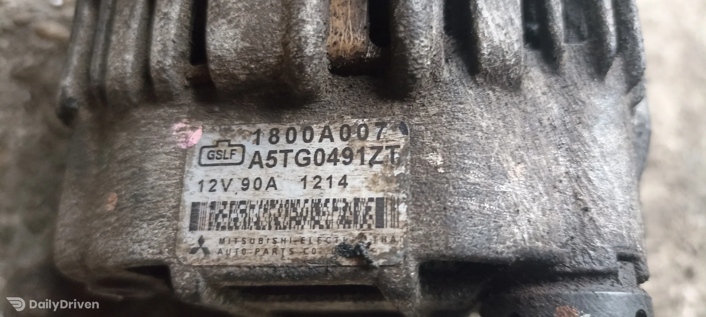 Alternator Mitsubishi Pajero, 2.5 4D56, alternator A5TG0491ZT