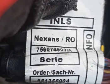 Instalatie electrica motor BMW X3 F25, 3.0 d N57 258cp, 756074903, 851355604, 851355504