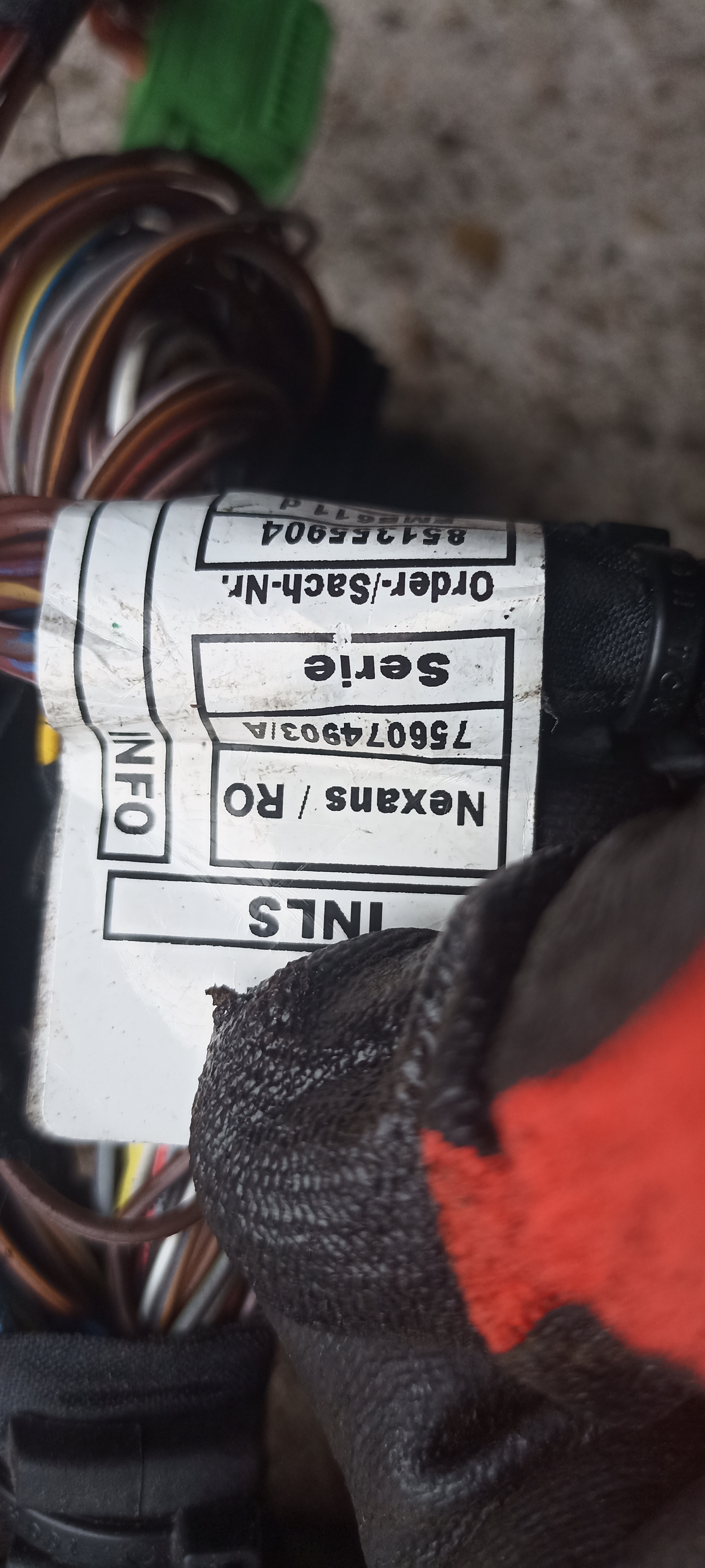 Instalatie electrica motor BMW X4 F26, 3.0 d N57 258cp, 756074903, 851355604, 851355504