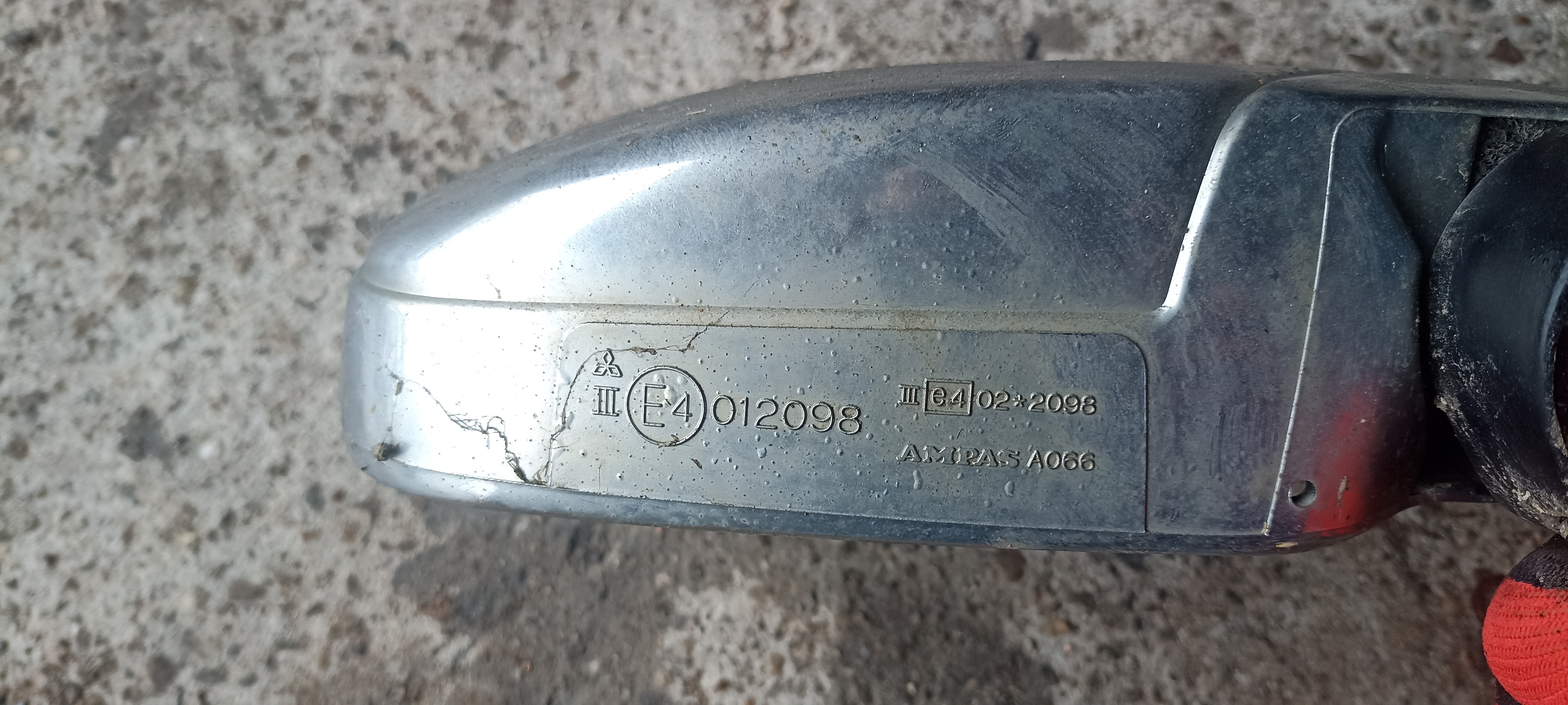 Oglinda dreapta Mitsubishi L200, E4 012098