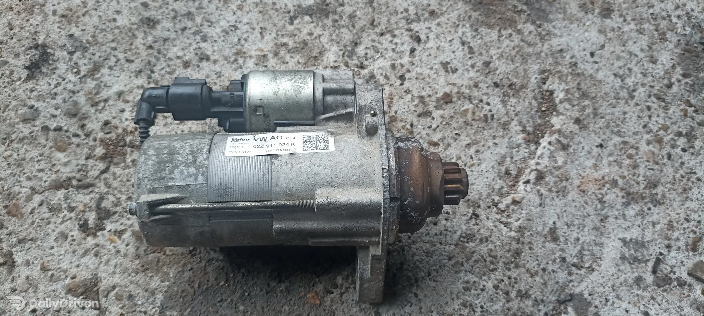 Electromotor Seat Arona, 1.6 tdi, 02Z911024K, TS18ER121