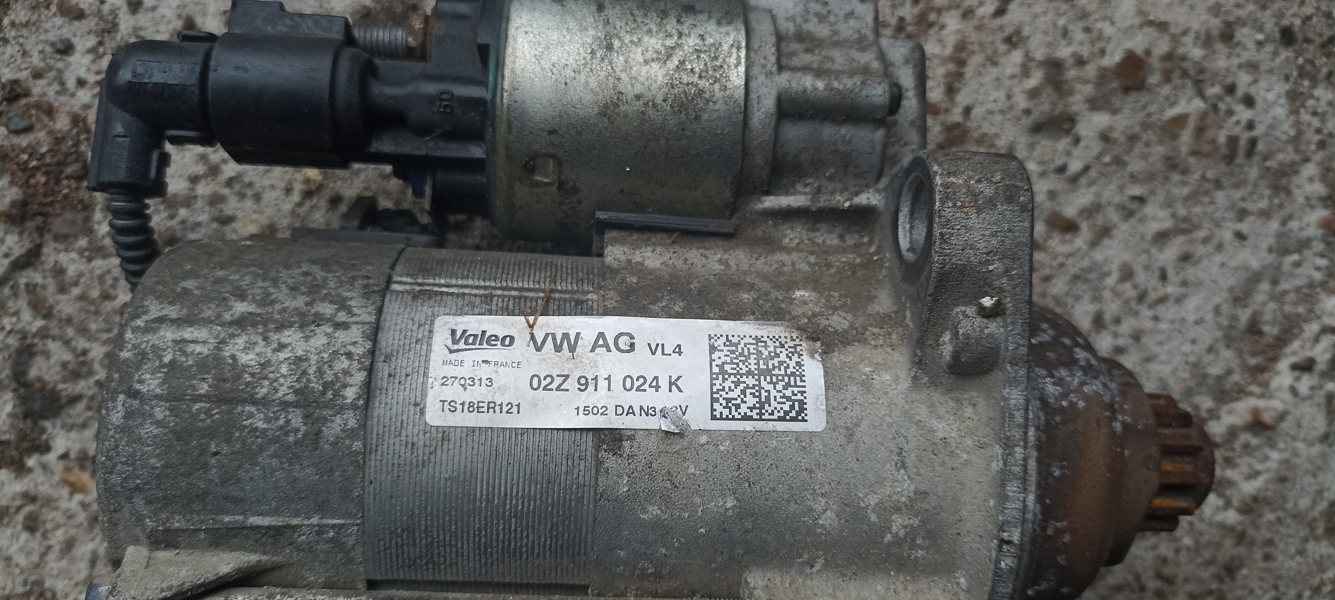 Electromotor Volkswagen Caddy, 1.6 tdi, 2.0tdi, 02Z911024K, TS18ER121