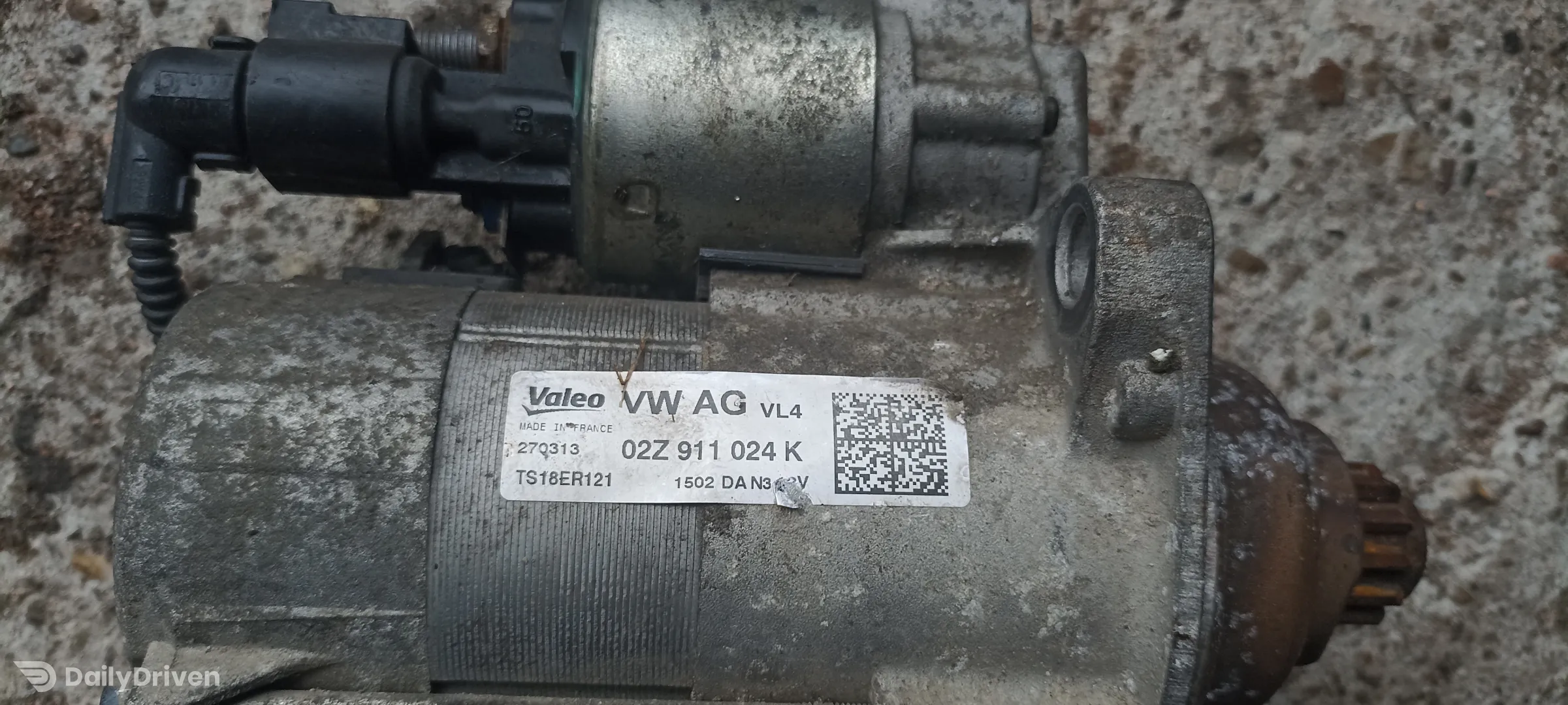 Electromotor Volkswagen Golf, 1.6 tdi, 2.0tdi, 02Z911024K, TS18ER121
