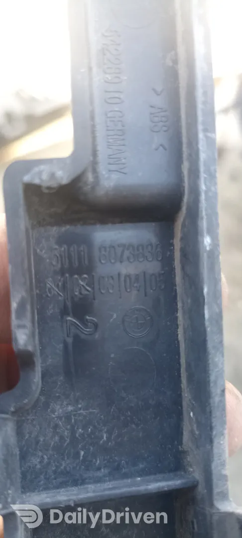 Suport central bara fata M BMW Seria 7 G11 LCI G12 LCI, 8073836