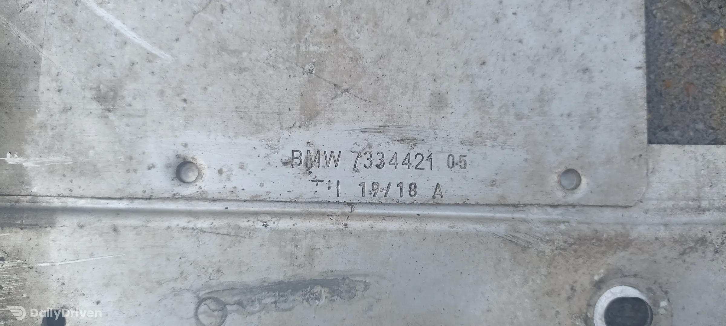 Traversa scut aluminiu BMW Seria 5 G30 G31 G60 G61 G68, 7334421