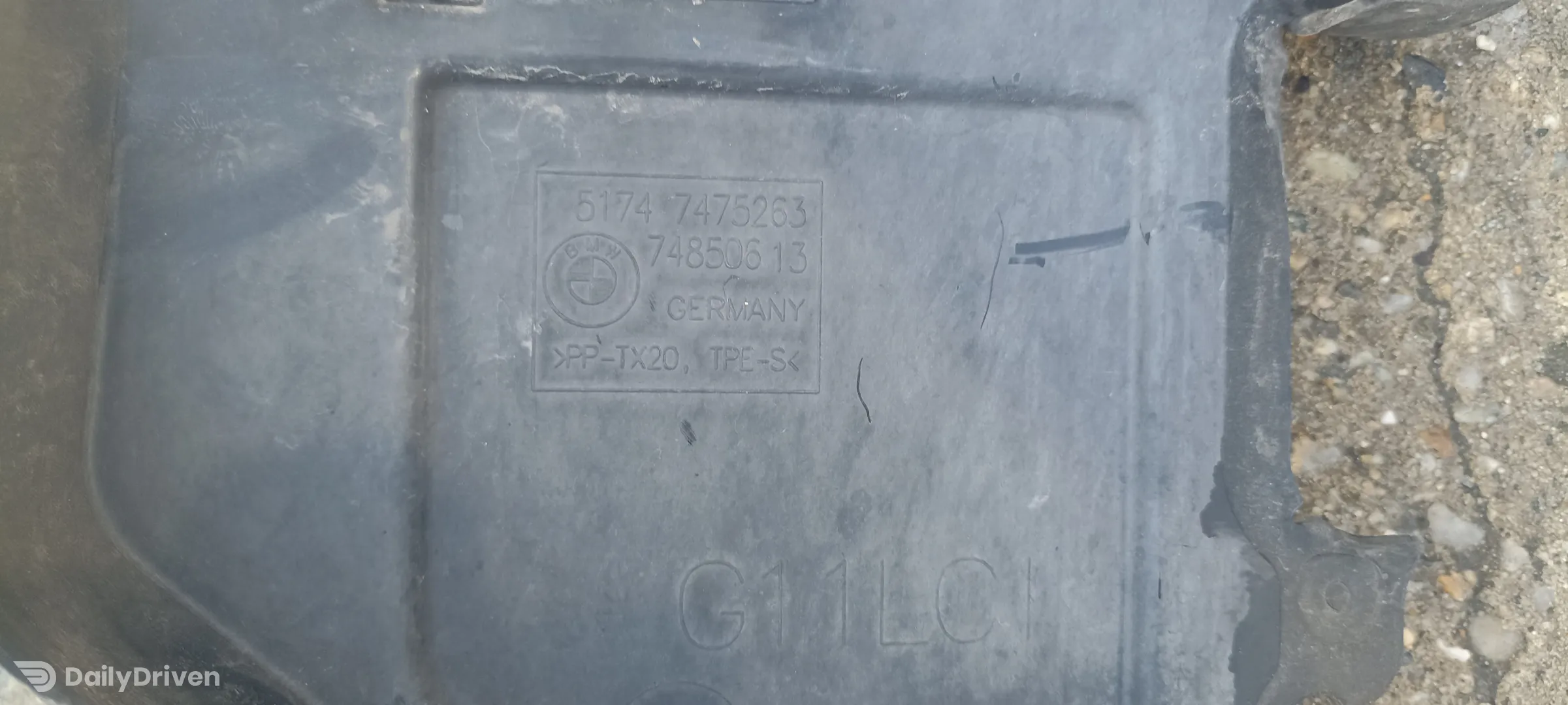 Protectie radiatoare BMW Seria 7 G11 LCI, G12 LCI, 5174 7475263