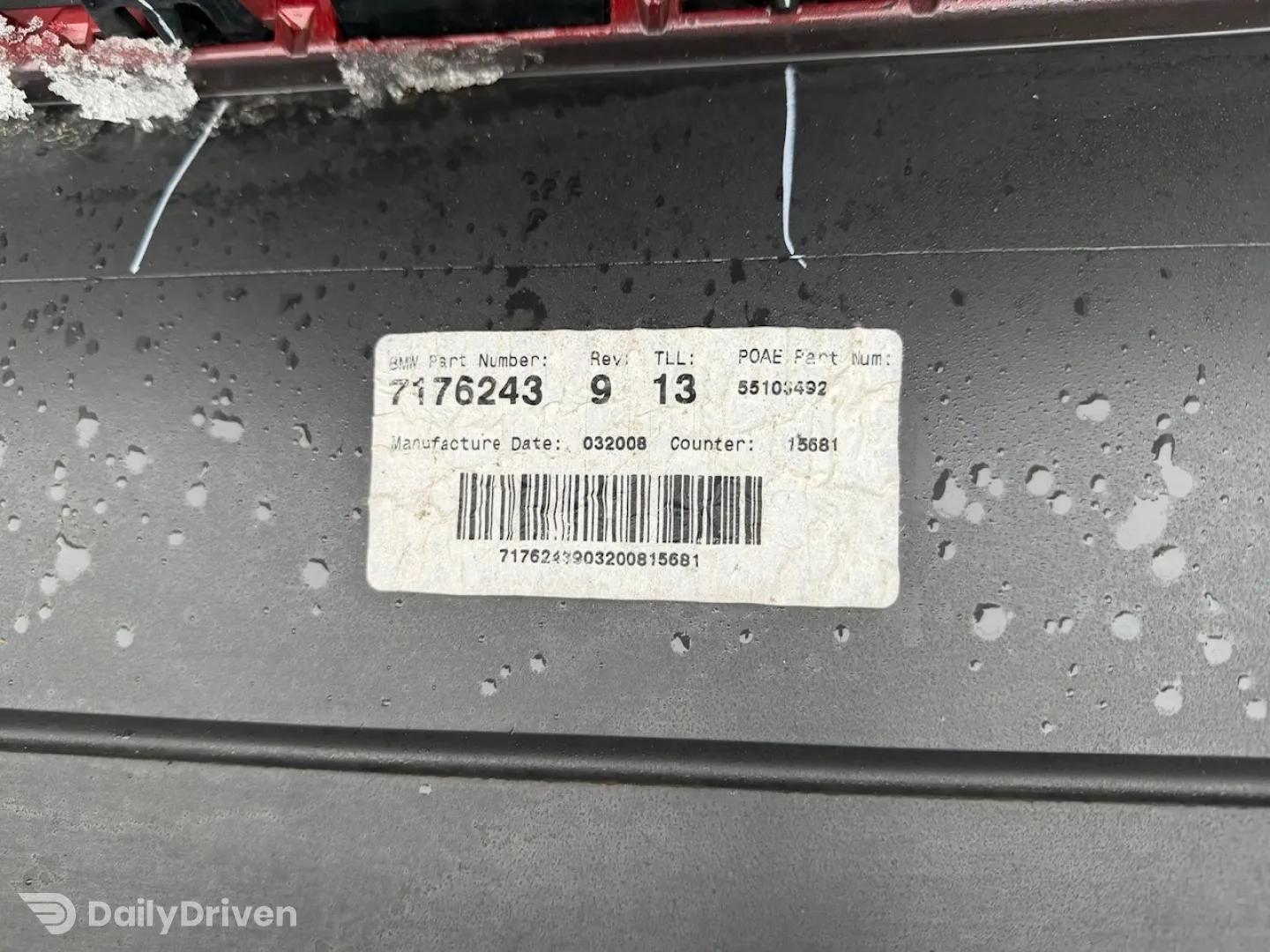 Bara spate completa BMW X6 E71, 2007-2014