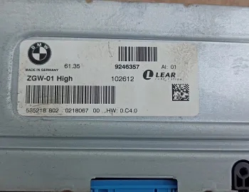 Modul gateway ZGW BMW Seria 5 F07GT F10 F11, 9246357