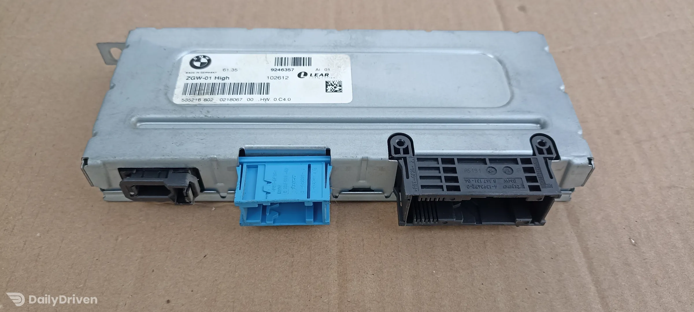 Modul gateway ZGW BMW Seria 5 F07GT F10 F11, 9246357