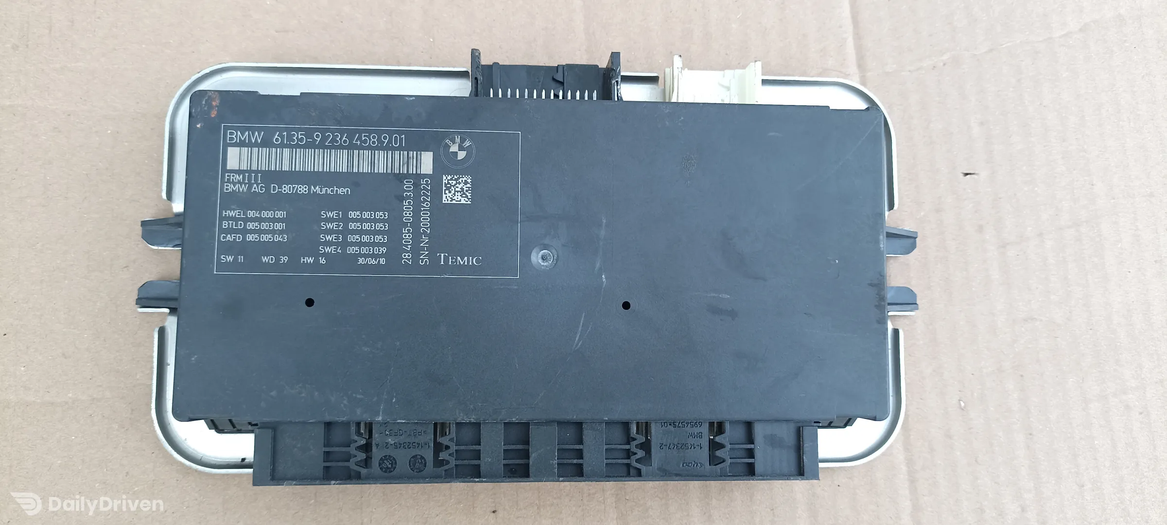 Modul FRM 3 BMW Seria 5 F07GT F10 F11, 9236458