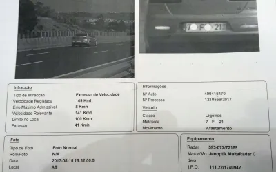 Amendat pentru 0,08 km/h peste limită: un șofer din Italia le-a scris polițiștilor „din curiozitate”