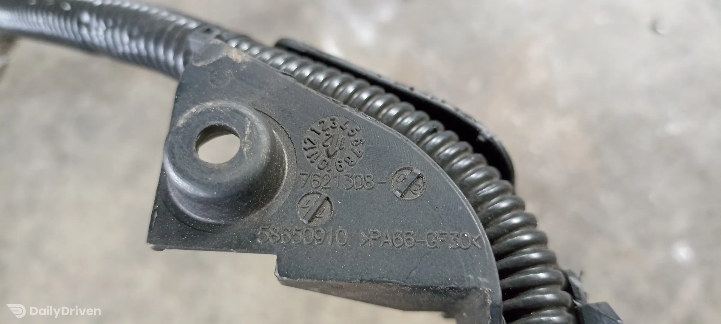 Cablu electromotor BMW Seria 3 F30 N55, borna plus electromotor 7621308