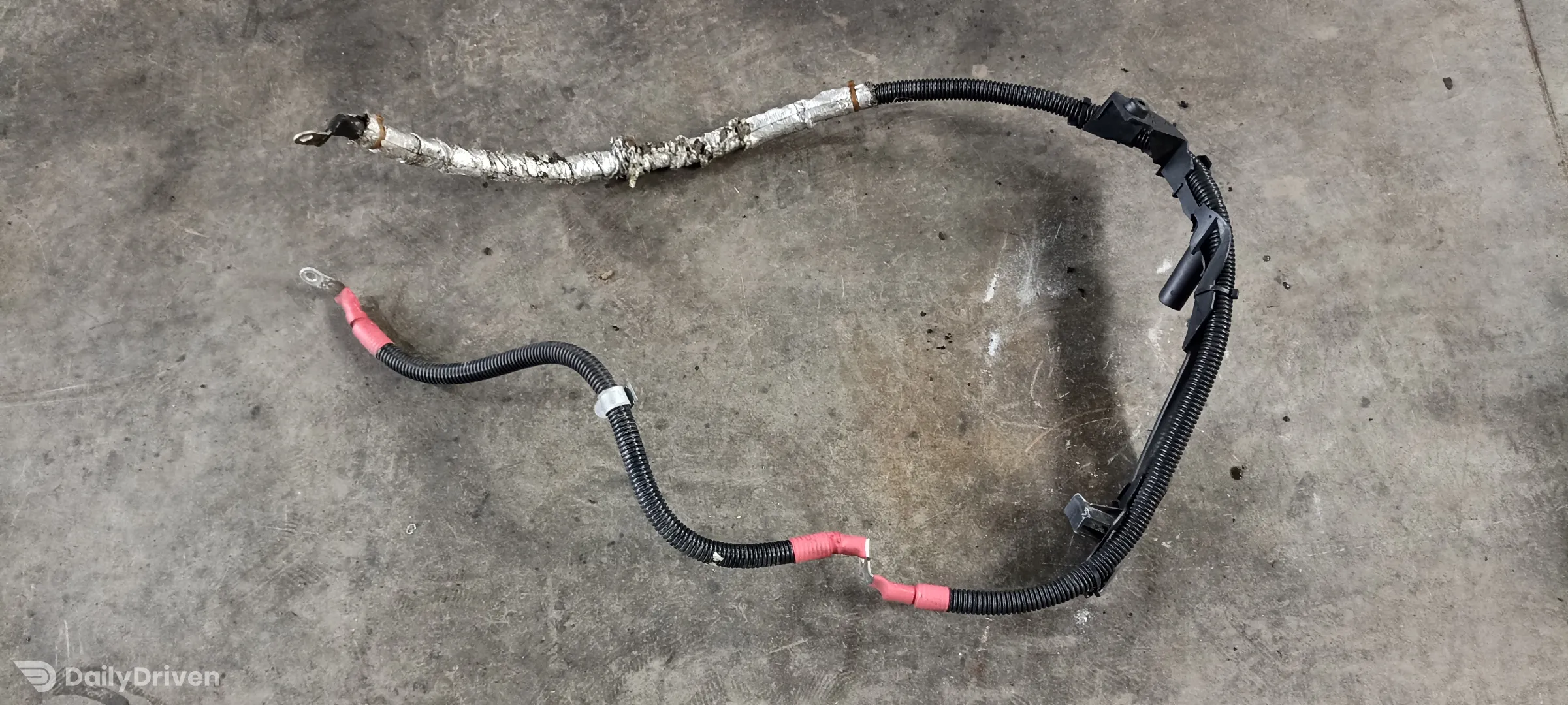 Cablu electromotor BMW Seria 3 F30 N55, borna plus electromotor 7621308