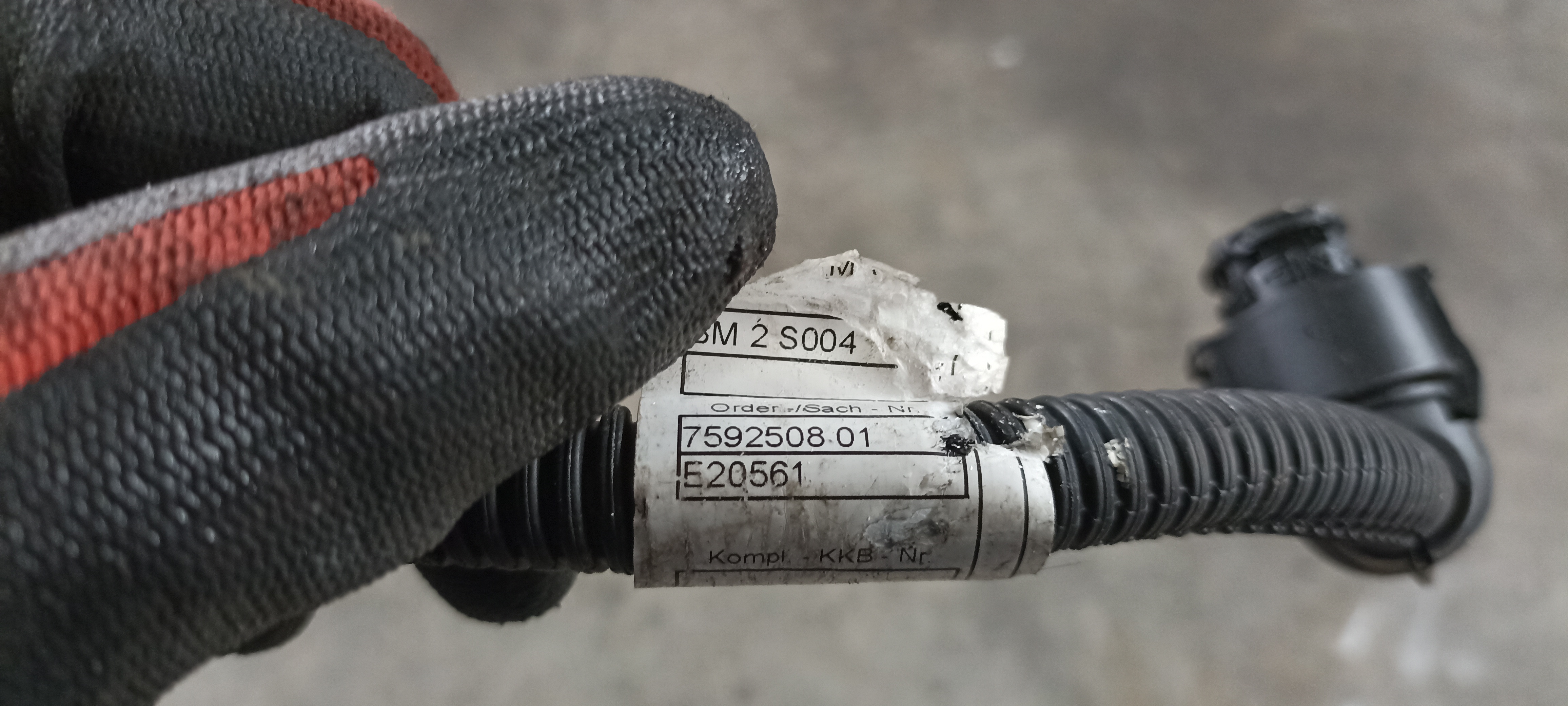 Cablu electric BMW Seria 3 F30 F31 F34, N55, 7592509