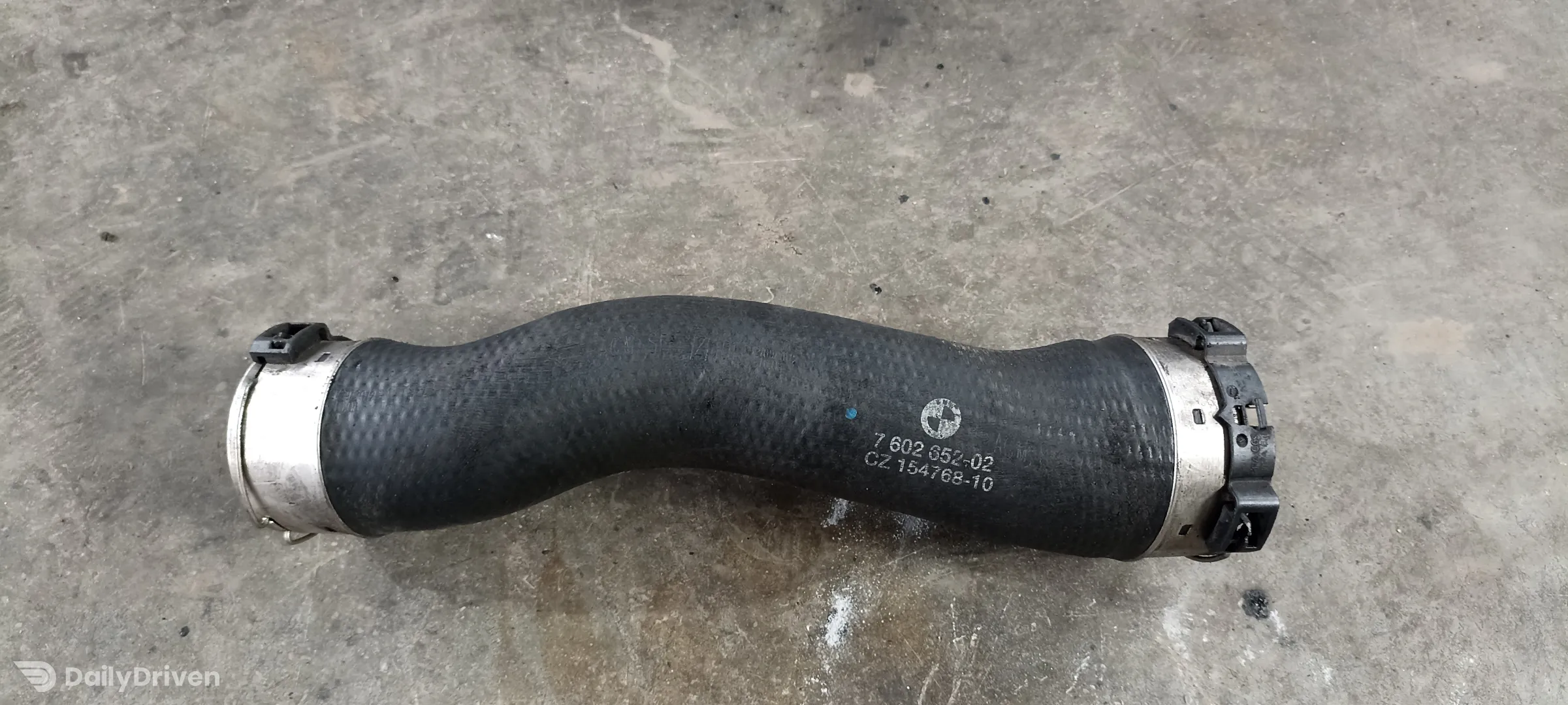 Furtun turbo intercooler BMW Seria 1 F20 F21, N55, 7602652