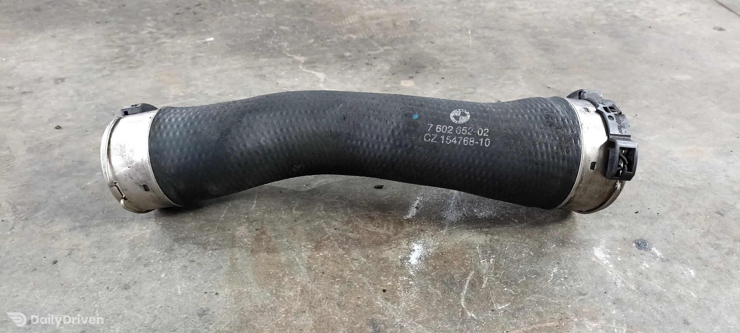 Furtun turbo intercooler BMW Seria 1 F20 F21, N55, 7602652