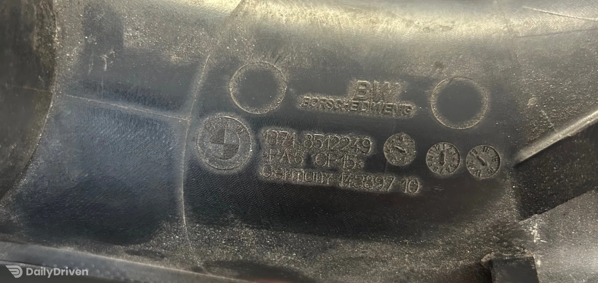 Ansamblu conducta aer filtrat BMW X3 F25, 8512249, 8517608, 7810746