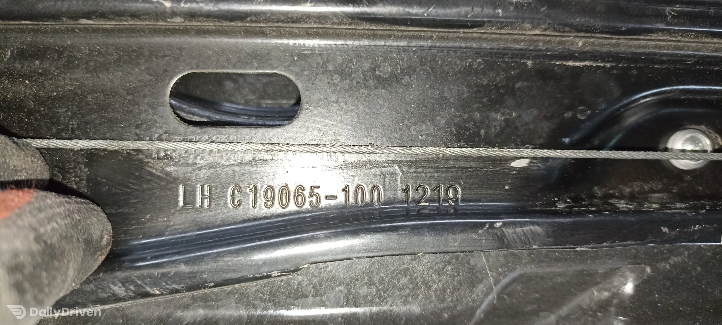 Macara geam stanga fata BMW Seria 7 G11 G12, 9466839