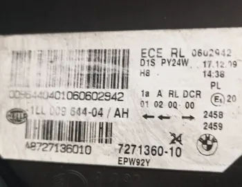 Faruri stanga dreapta BMW X5 E70, far BMW X5 E70 7271359, 7271360
