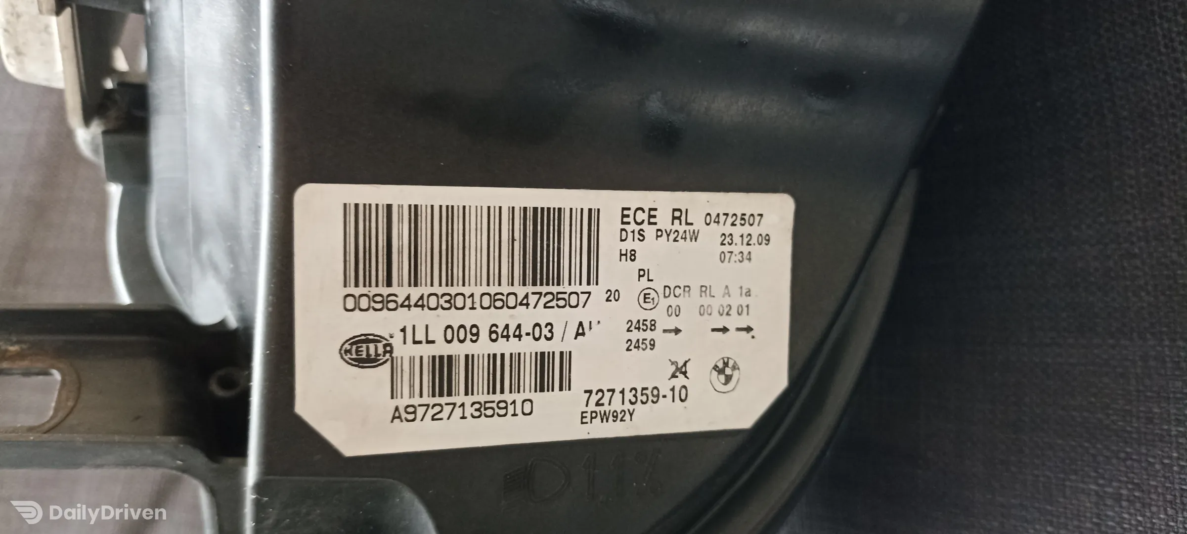 Far BMW X6 E71, faruri stanga dreapta BMW X6 E71, 7271359, 7271360