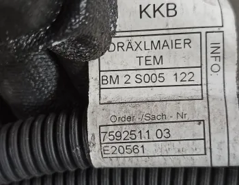 Instalatie electrica injectoare BMW Seria 1 F20 F21, N55, 7592511, 7592512