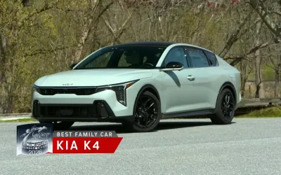 KIA K4 CÂȘTIGĂ PREMIUL „MOTORWEEK DRIVERS’ CHOICE 2026” PENTRU CEA MAI BUNĂ MAȘINĂ DE FAMILIE