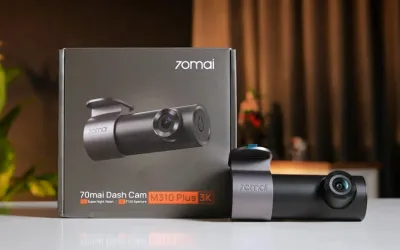 70mai Dash Cam M310 Plus 3K – camera auto „mică”, dar serioasă (3K 1620p, WDR, Super Night Vision, filmare 24h)