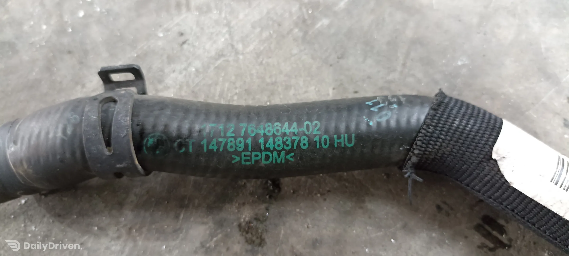 Furtun racire BMW Seria 4 F32 F33 F36, 7648644