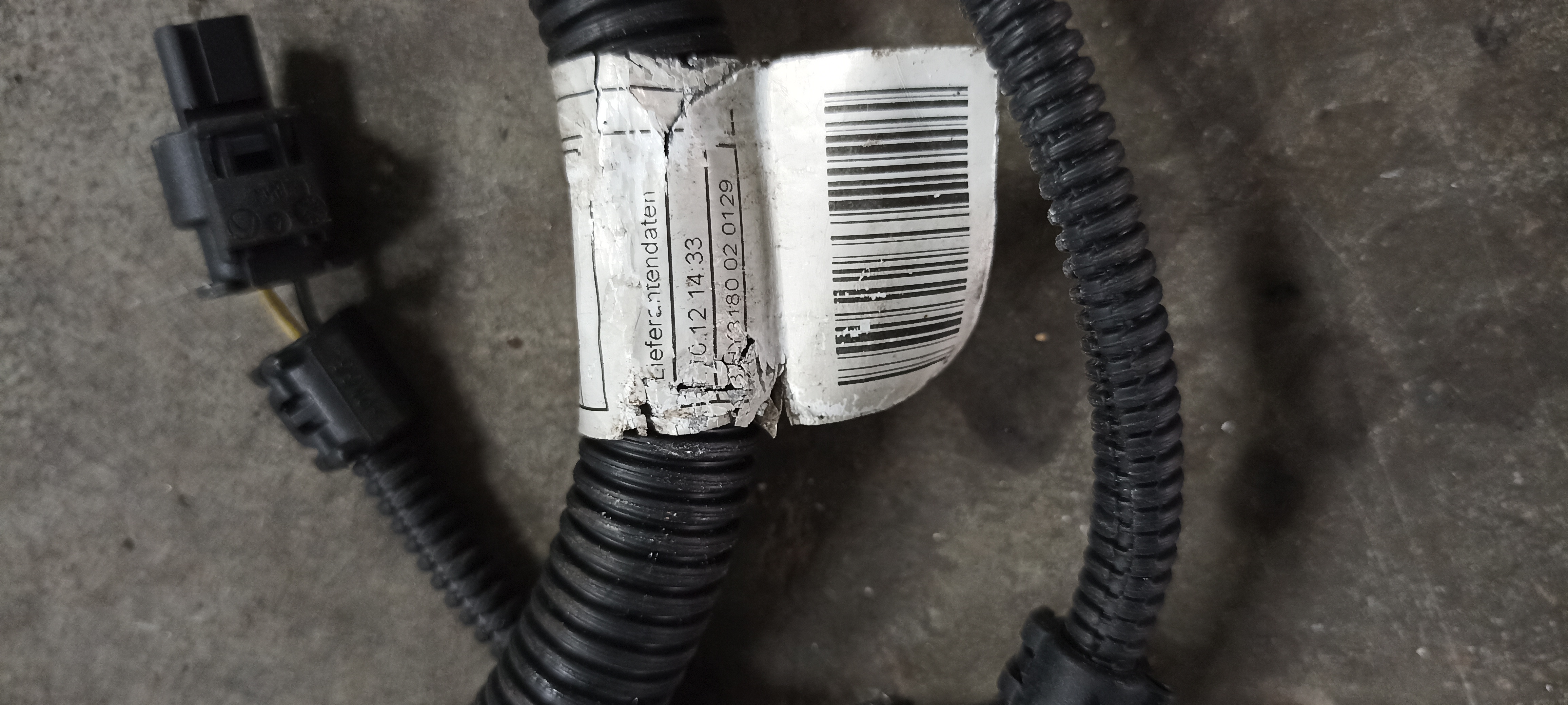 Instalatie electrica motor BMW Seria 3 F30 F31 F34GT, N55, 7631767, 7631765