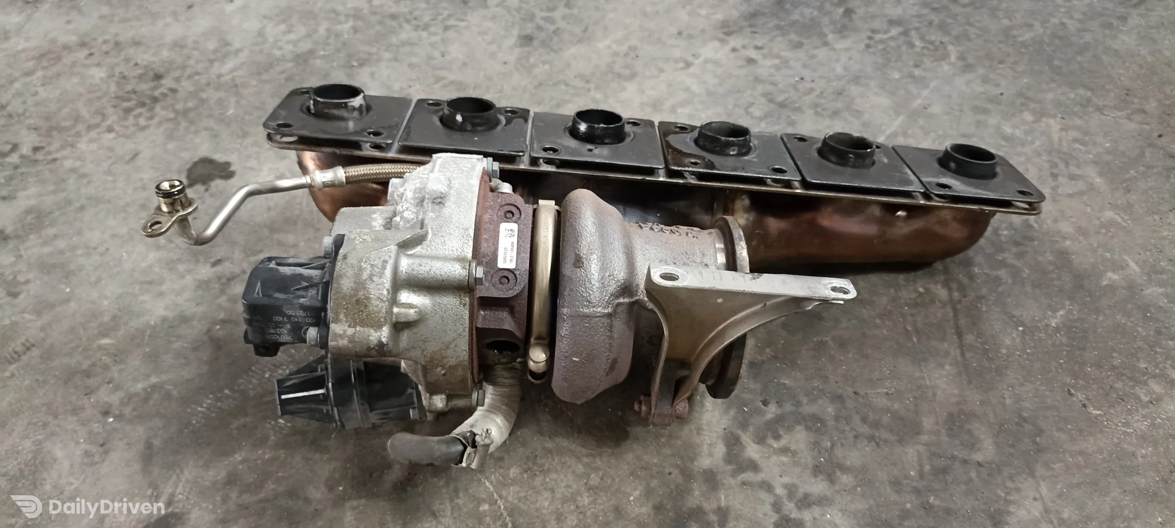 Turbina BMW Seria 2 F22 F23, N55 benzina, 7643115, turbo 1853 7105006