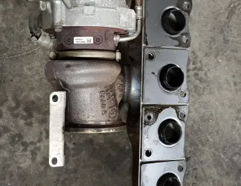 Turbina BMW Seria 5 F07GT F10 F11, benzina N55, 7643115, turbo 1853 7105006