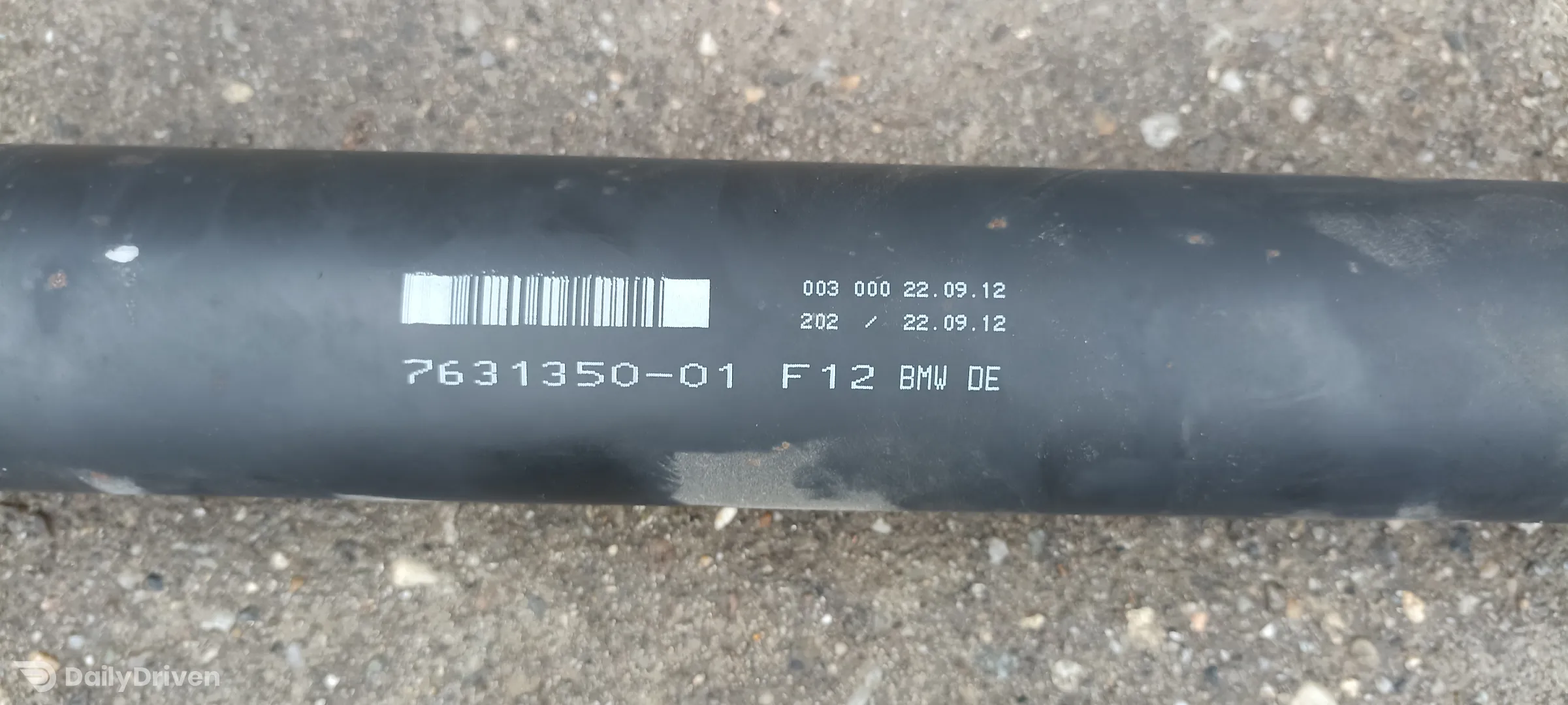 Cardan BMW Seria 6 F12 F13, 3.0 d 313cp, cardan 7631350
