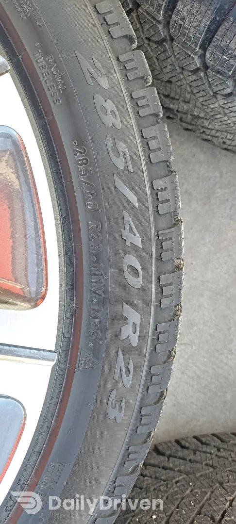 Jante Originale R23 Range Rover, roti complete Range Rover jante+anvelope Pirelli