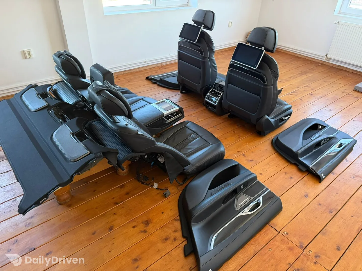 Interior complet cu incalzire BMW Seria 7 G11 G12, scaune bancheta BMW G11 G12