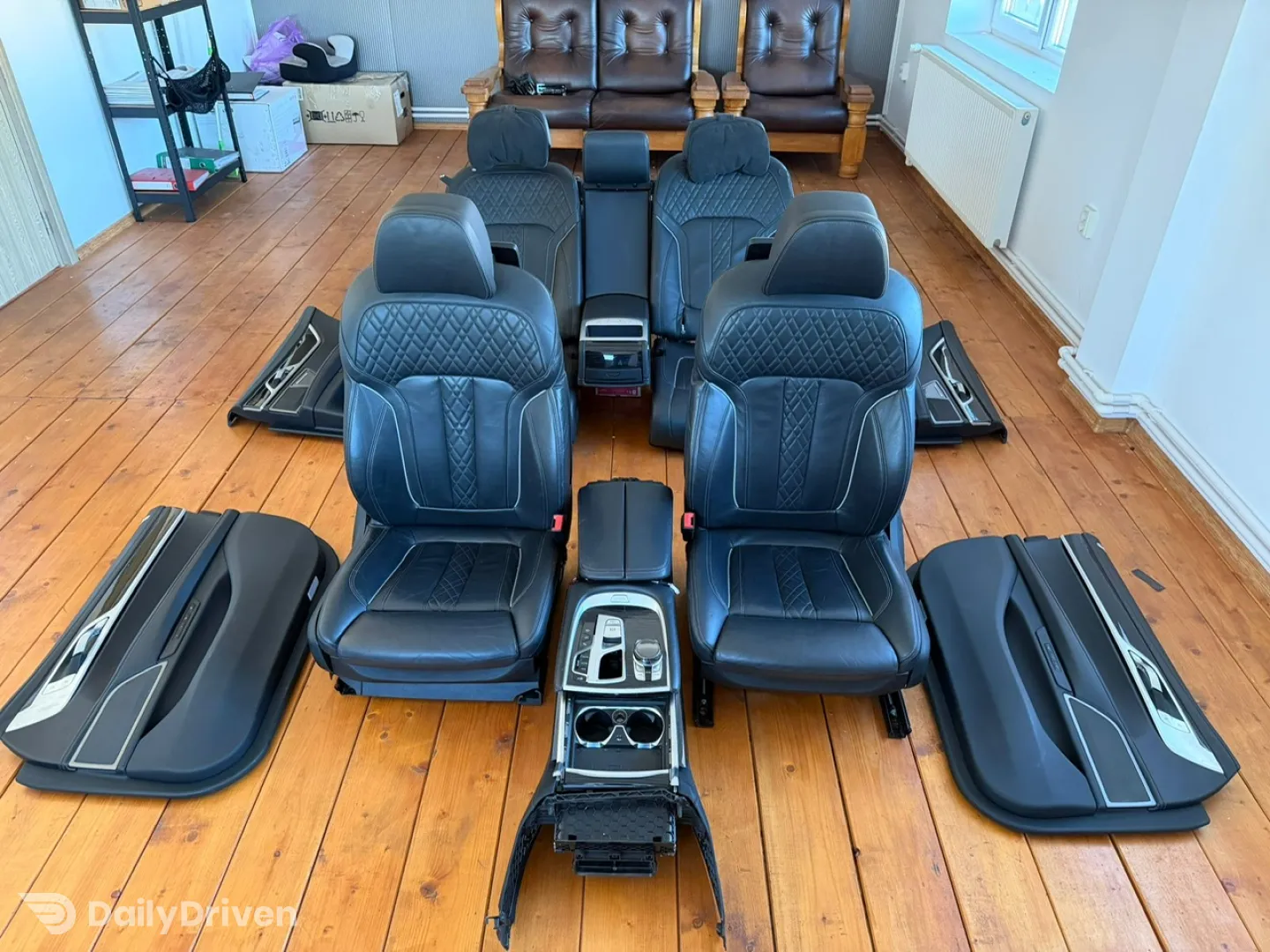 Interior complet cu incalzire BMW Seria 7 G11 G12, scaune bancheta BMW G11 G12