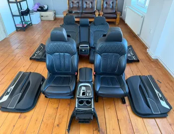Interior complet cu incalzire BMW Seria 7 G11 G12, scaune bancheta BMW G11 G12