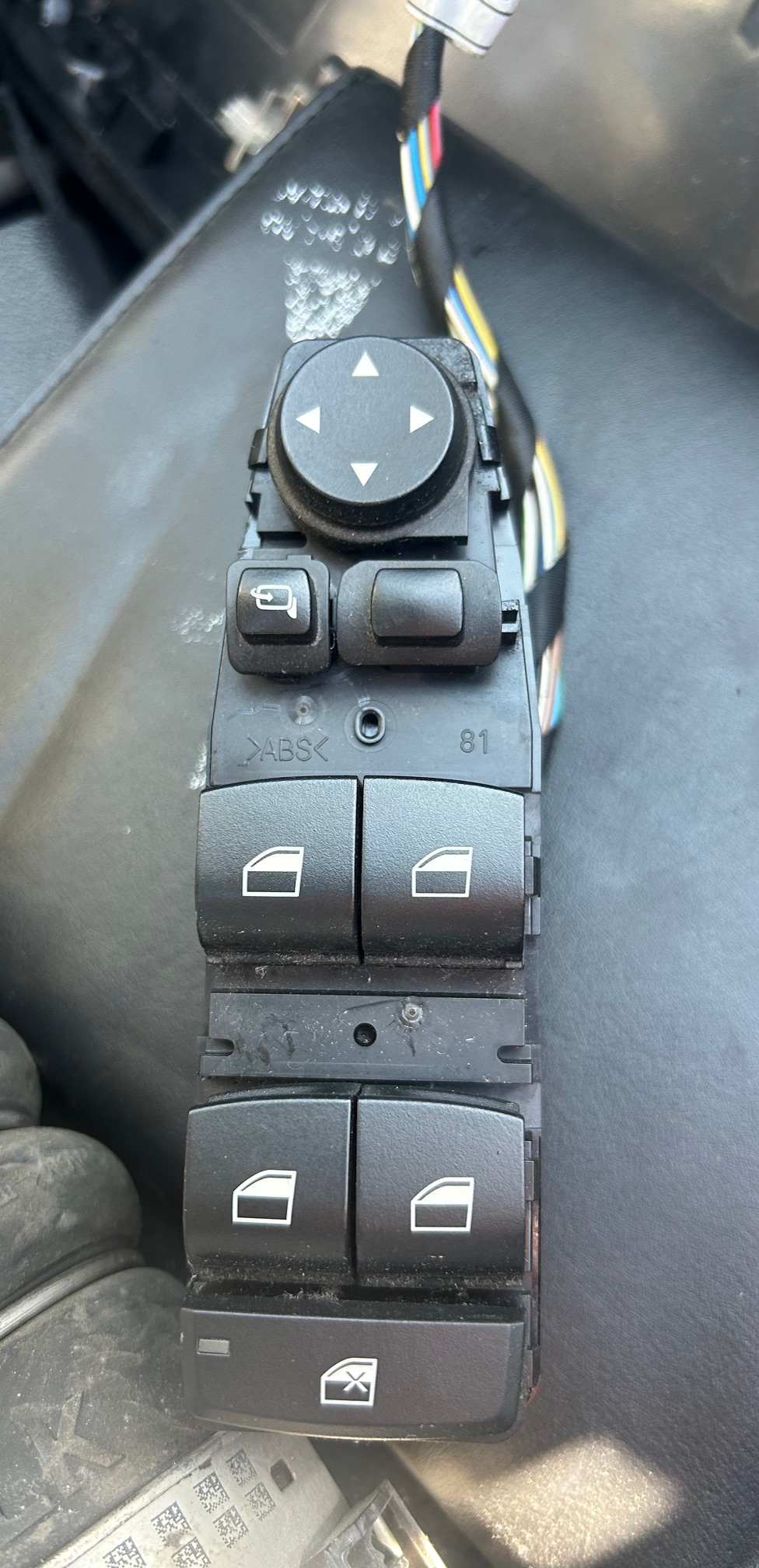 Panou butoane geamuri oglinzi electrice BMW Seria 6 F06, 9238239, 9241955, 9179913