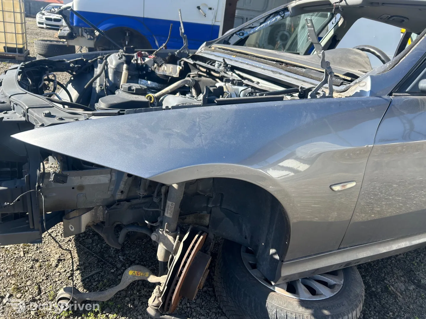 Aripa stanga fata BMW Seria 3 E90 E91 LCI cod culoare A52