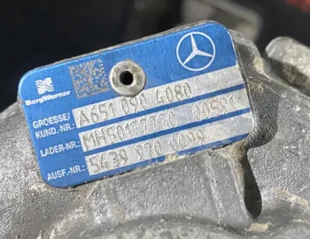 Turbina Mercedes Sprinter 2.2cdi Euro 5, biturbo A6510904080, turbosuflanta A6510902880