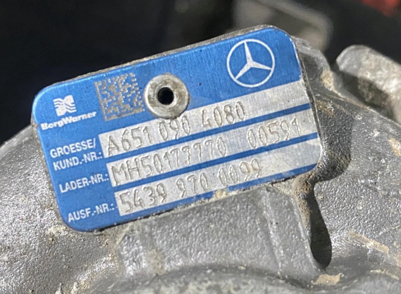 Turbina Mercedes Sprinter 2.2cdi Euro 5, biturbo A6510904080, turbosuflanta A6510902880