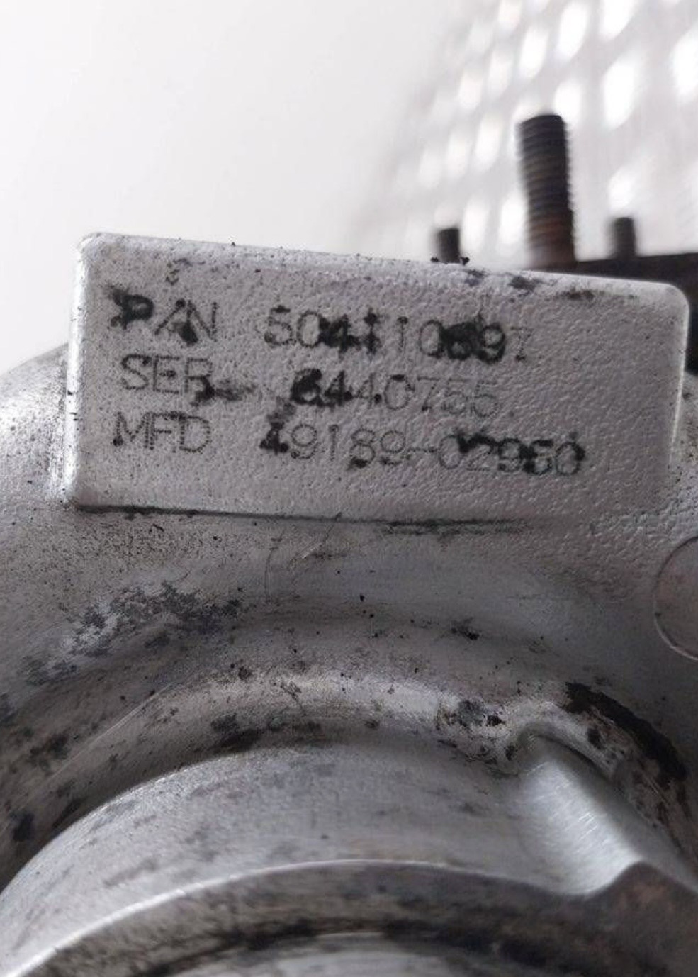 Turbina Peugeot Boxer 3.0 hdi, turbina 504110697