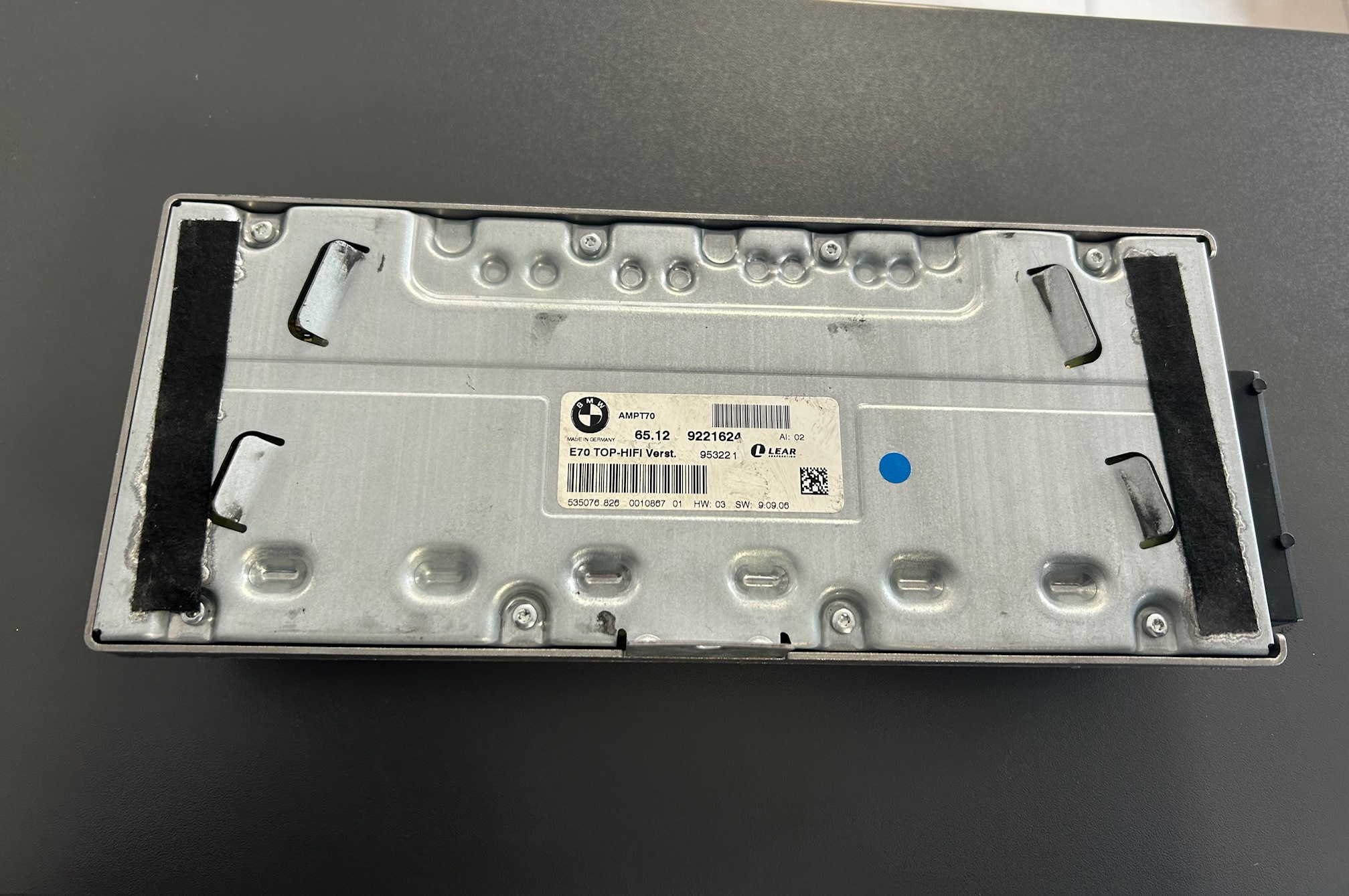 Amplificator audio HI FI BMW X5 E70, 65 12 9221624