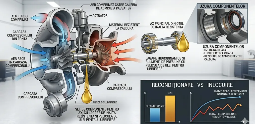 Cat costa reconditionarea unei turbine si cand merita vs una noua?