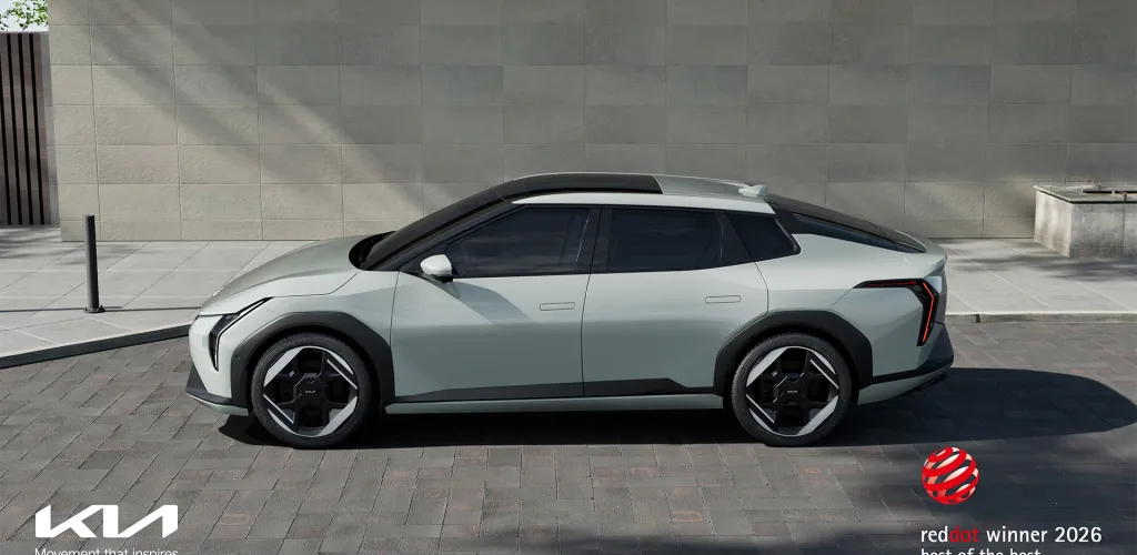 Kia EV4 și PV5 sunt recunoscute la premiile „Red Dot Design 2026” alături de platforma robotizată mobilă MobED de la HMG