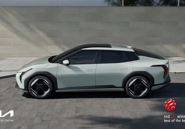 Kia EV4 și PV5 sunt recunoscute la premiile „Red Dot Design 2026” alături de platforma robotizată mobilă MobED de la HMG