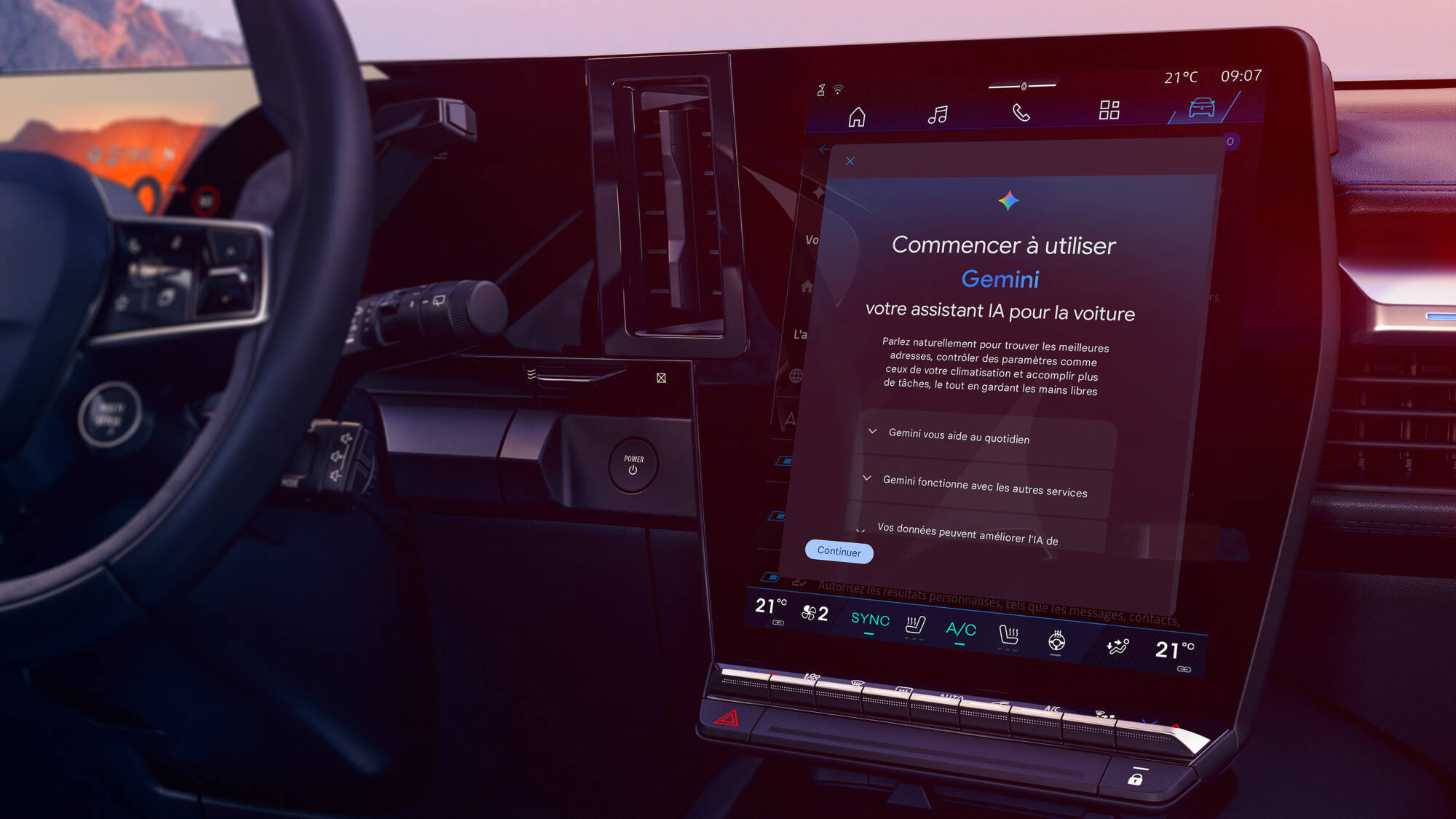 ÎMBUNĂTĂȚIREA EXPERIENȚEI DIN MAȘINĂ CU GEMINI, ASISTENTUL AI DE LA GOOGLE, ACUM DISPONIBIL PE OPENR LINK