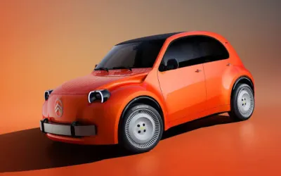 2 CV FOURGONNETTE CONCEPT: CITROËN REINTERPRETEAZĂ SILUETA EMBLEMATICĂ A VEHICULULUI SĂU COMERCIAL UȘOR