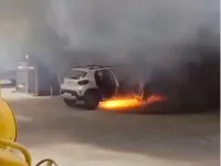 VIDEO: Cat de repede arde o Dacia Spring!